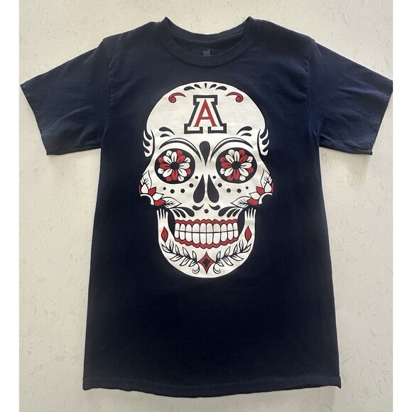 University of Arizona Wildcats shirt women size S sugarskull Los Gatos U Of A - Picture 1 of 4